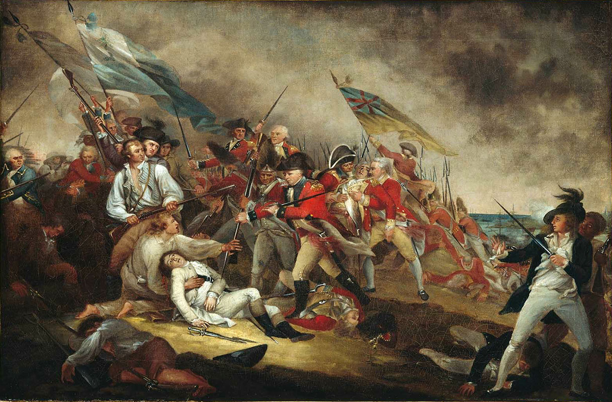 The Death of General Warren at the Battle of Bunker Hill